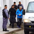 Lázaro Báez fue internado por un cuadro de pulmonía y se agrava su estado de salud