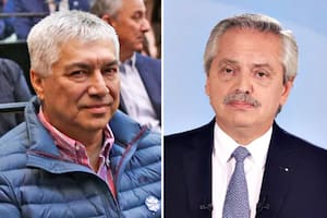 Lázaro Báez y Alberto Fernández