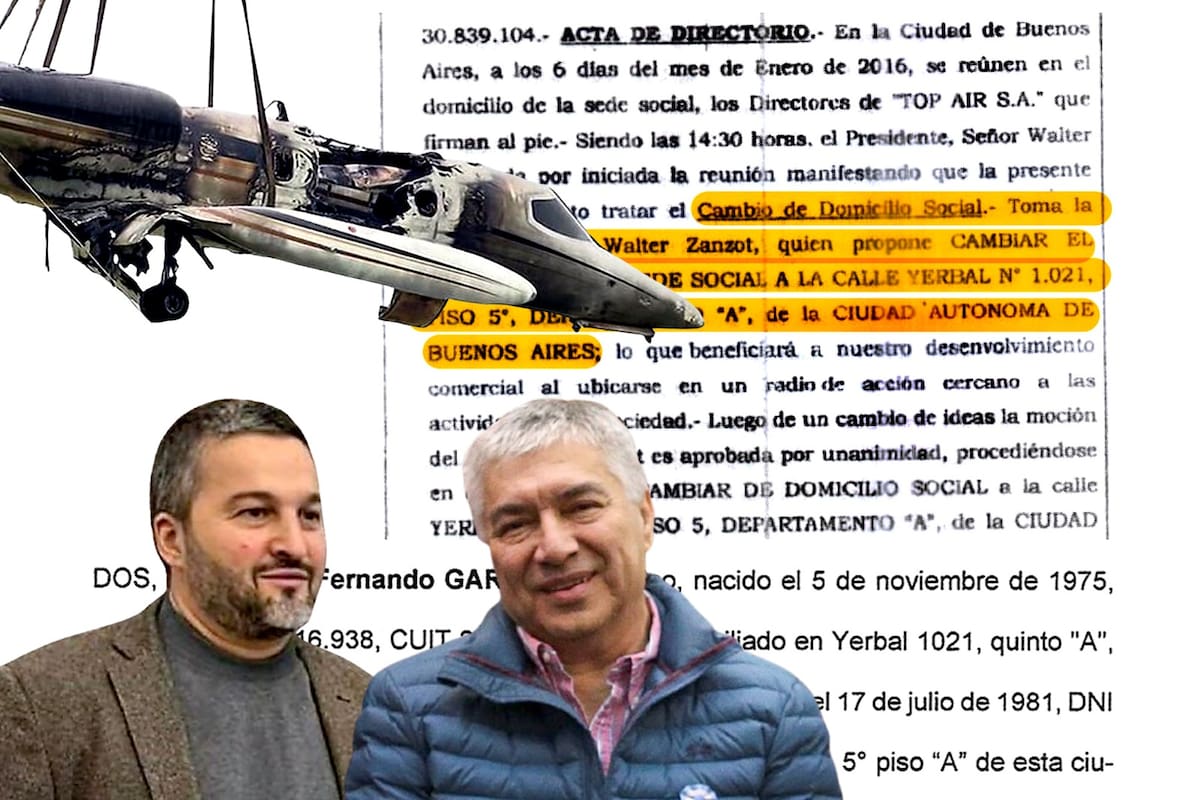 Lázaro Báez y Ariel García Furfaro