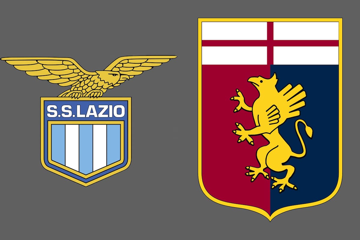 Lazio y Genoa disputaron uno de los encuentros de la jornada del fútbol italiano