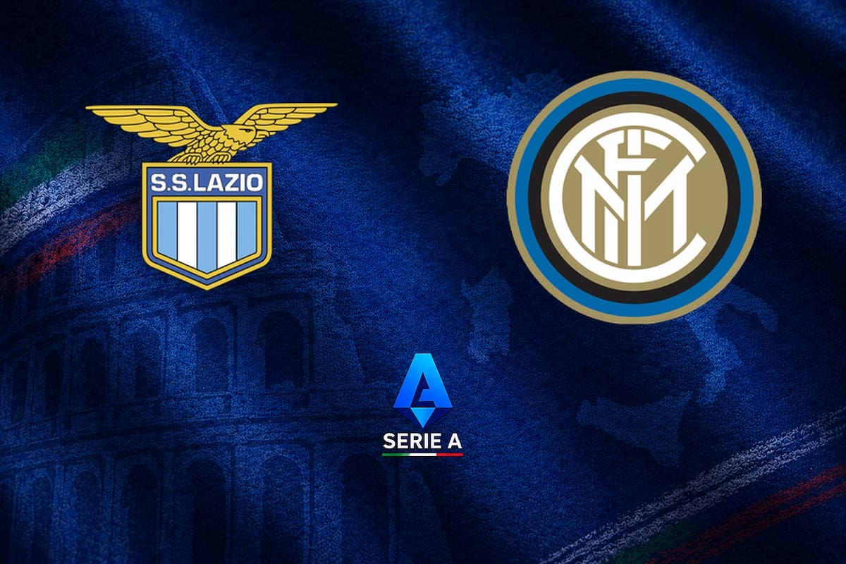 Lazio y Internazionale disputaron uno de los encuentros de la jornada del fútbol italiano
