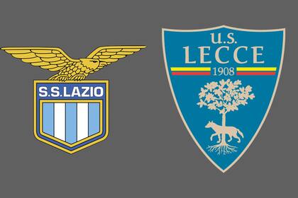 Lazio y Lecce disputaron uno de los encuentros de la jornada del fútbol italiano