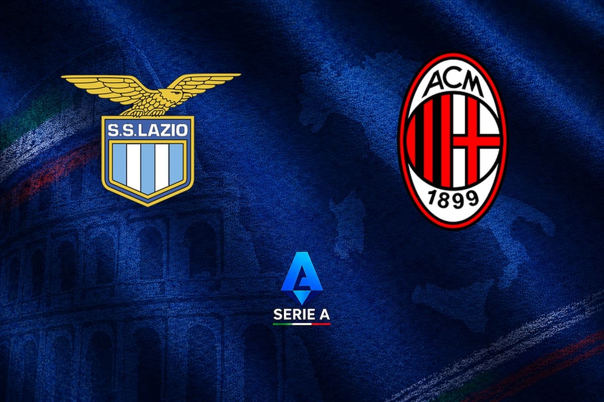 Lazio y Milan disputaron uno de los encuentros de la jornada del fútbol italiano