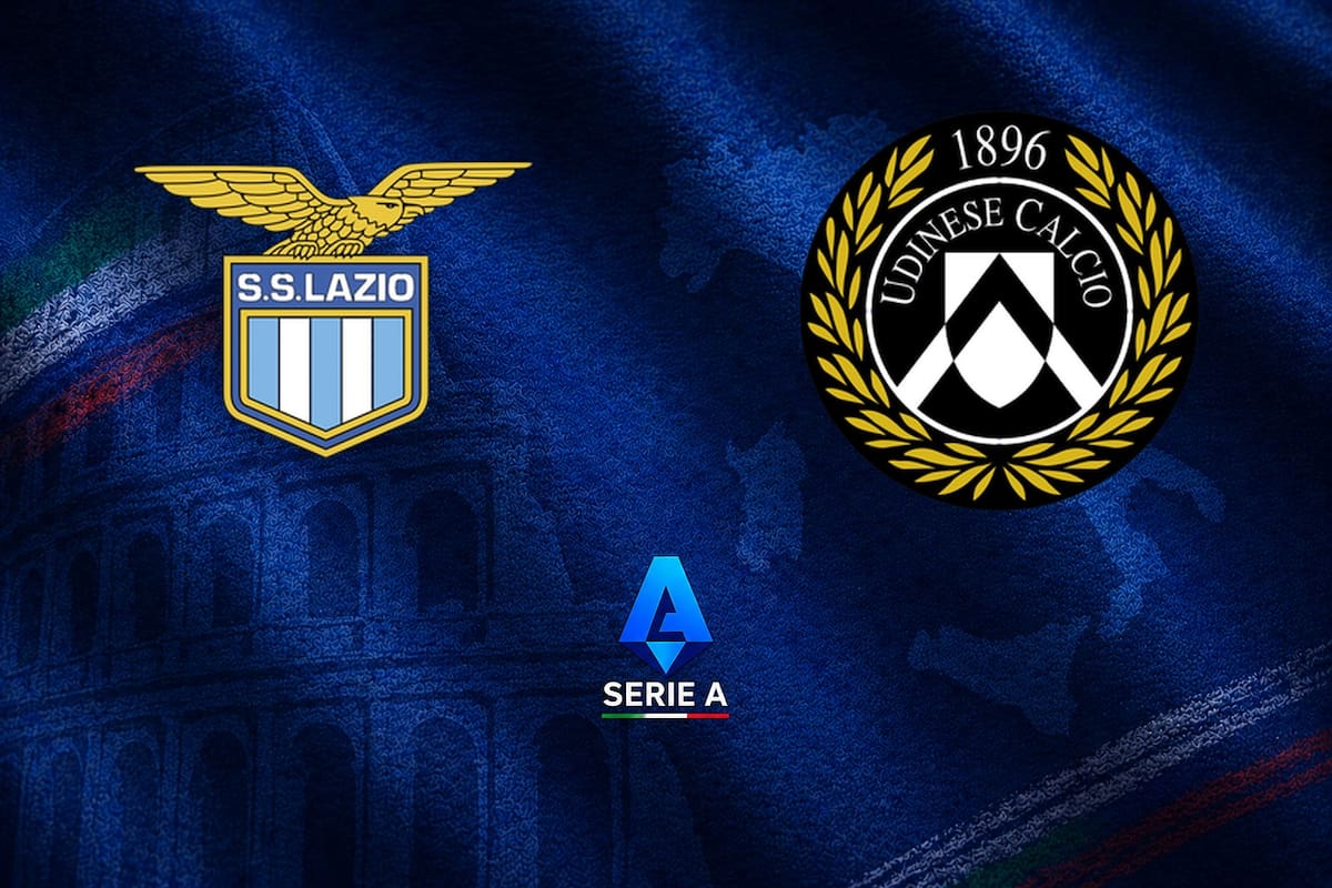 Lazio y Udinese disputaron uno de los encuentros de la jornada del fútbol italiano