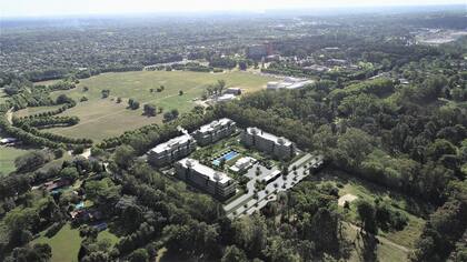 Le Bois ofrece un espacio para vivir rodeado de jardines y ambientes naturales pero sin alejarse de los centros comerciales y centros urbanos.