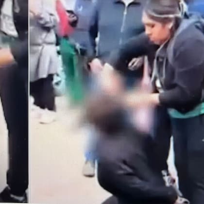 Le cortaron el pelo y la arrastraron por el asfalto.