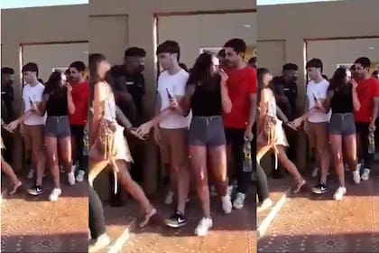 Le dijo a su novio que se iba a dormir y a la mañana siguiente la vio salir de la mano de un joven en un operativo que hizo la policía para desarticular una fiesta clandestina