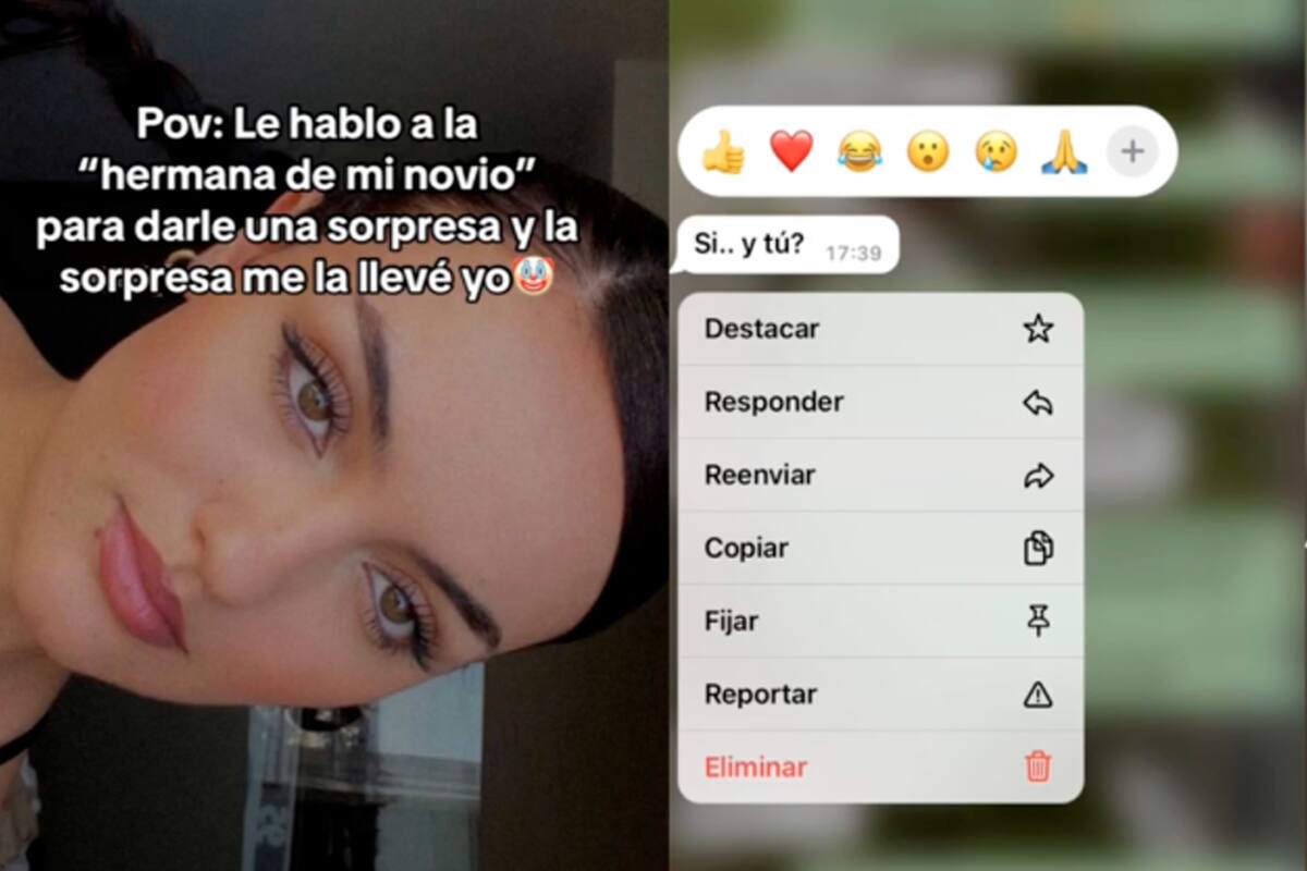 Le escribió a la hermana de su novio para sorprenderlo y cuando descubrió quién era la joven todo cambió de la peor manera