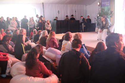 Le gente se relajó con la propuesta de Natalia