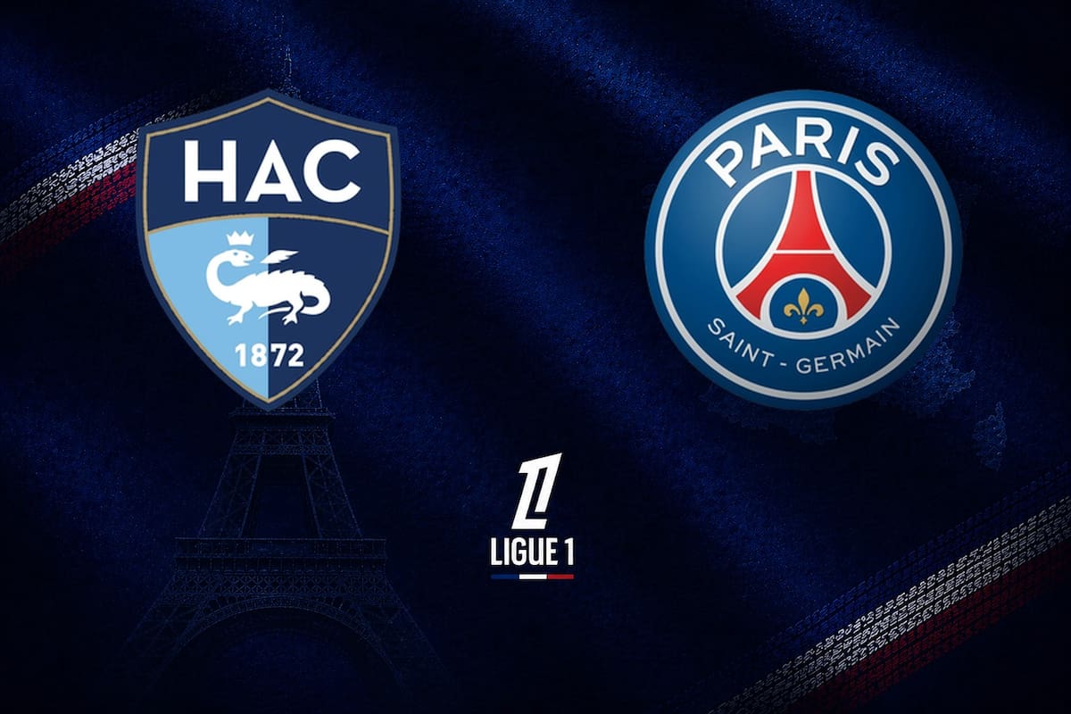 Le Havre vs. Paris Saint-Germain, por una nueva jornada del fútbol francés