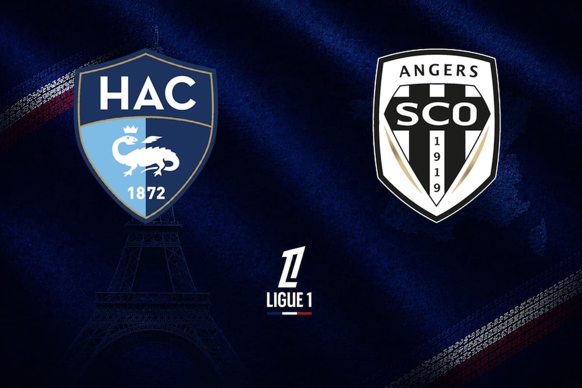 Le Havre y Angers disputaron uno de los encuentros de la jornada del fútbol francés