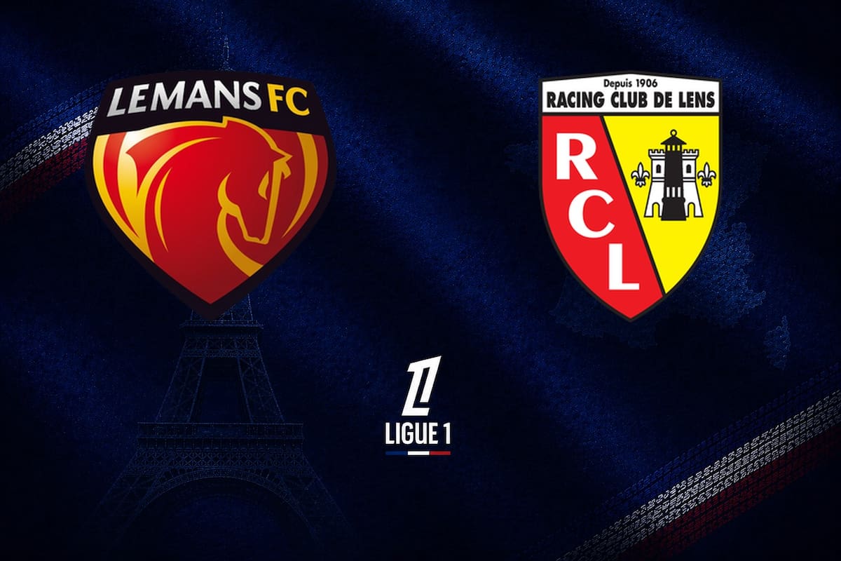 Le Mans y Lens disputaron uno de los encuentros de la jornada del fútbol francés