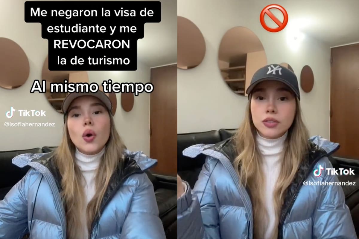 Le negaron la visa de estudiante y de paso le quitaron la de turismo que todavía tenía vigente