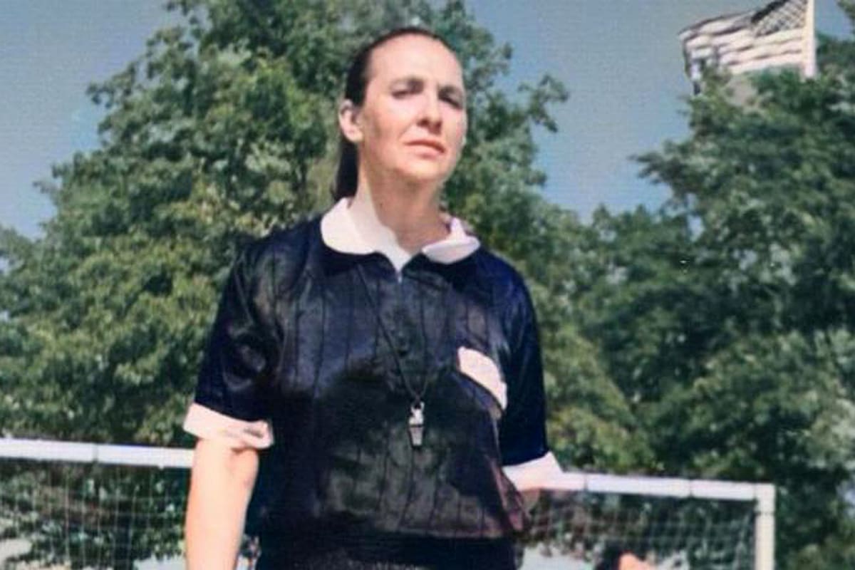 Lea Campos, árbitro; referee