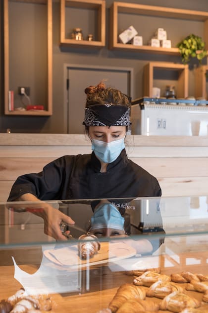 Lea Falaschi se formó en Cataluña como cocinera.