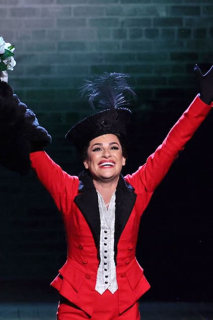 Lea Michele como Fanny Brice, la protagonista del musical Funny Girl, el sueño de su vida que casi se le escapa de las manos