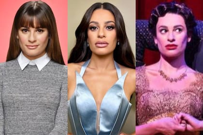 Lea Michele la actriz que interpretó a Rachel Berry en Glee superó la "maldición" y hoy brilla como Fanny Brice en Broadway (Foto: Pinterest / Instagram @leamichele / Matthew Murphy)