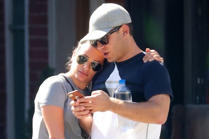 Lea Michele y su marido, Zandy Reich, esperan su primer hijo
