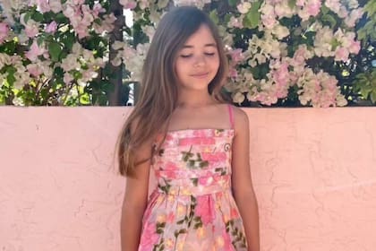 Leah Lendel, la niña de nueve años que Álvarez rescató del ataque de un tiburón, en una playa de Florida