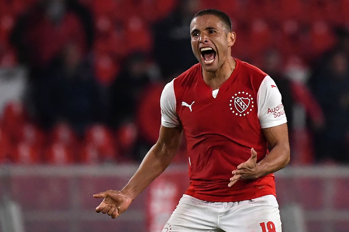 Leandro Benegas llegó a Independiente después de 10 temporadas en Chile, a pedido del DT Eduardo Domínguez