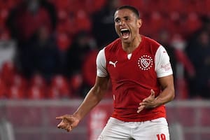 Leandro Benegas llegó a Independiente después de 10 temporadas en Chile, a pedido del DT Eduardo Domínguez