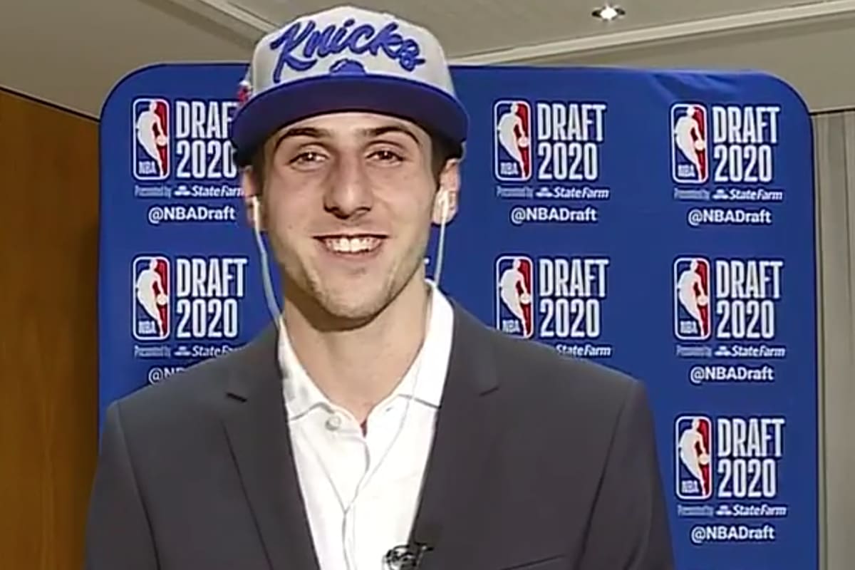 Leandro Bolmaro fue seleccionado por New York Knicks, pero sus derechos quedaron en poder de Minnesota Timberwolves que cedió a Ricky Rubio