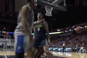Leandro Bolmaro tuvo una gran actuación en Iowa Wolves, con 19 puntos