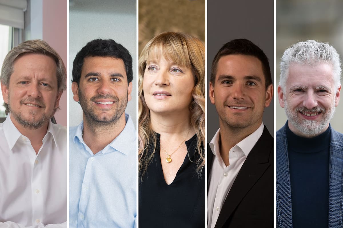 Leandro Cazorla (Adecco), Ezequiel Arcioni (Michael Page), Andrea Ávila (Randstad), Damián Wachowicz (Bayton) y Luis Guastini (ManpowerGroup)
