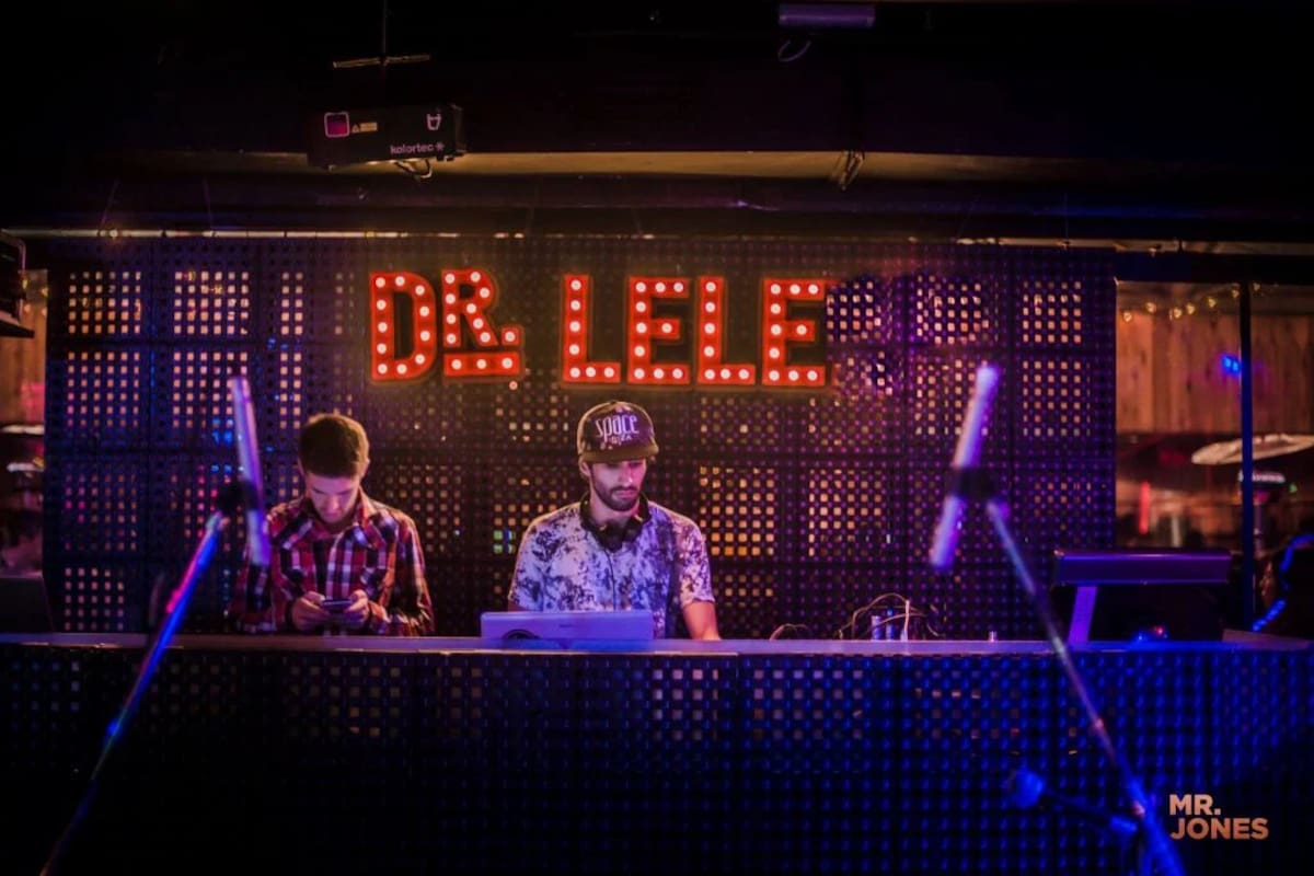 Leandro Gatti, conocido como DJ Lele, en Mr. Jones