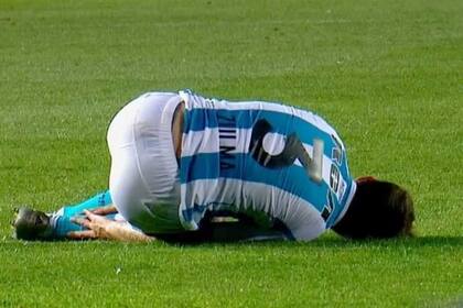 Leandro Grimi sufrió una nueva rotura de ligamentos