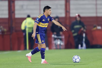 Leandro Lozano con Boca