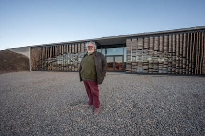 Leandro Panetta es el creativo que diseñó el Centro de Interpretación y Planetario Elsa Rosenvasser Feher.