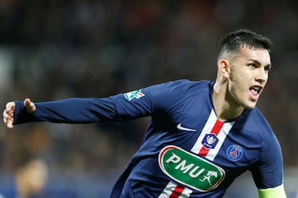 Leandro Paredes abrió el marcador en la clasificación de PSG en la Copa de Francia
