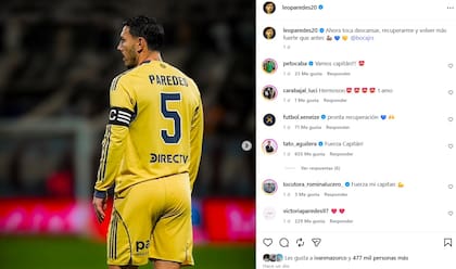 Leandro Paredes confirmó la lesión y el tiempo de descanso