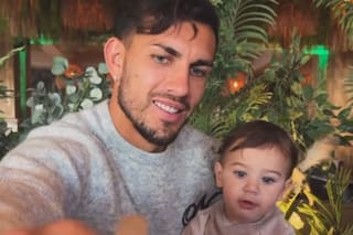 Video: el blooper del hijo de Paredes tras la goleada a Argelia