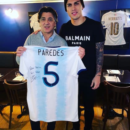 Leandro Paredes era otro de los habitués cuando jugabba en el PSG.