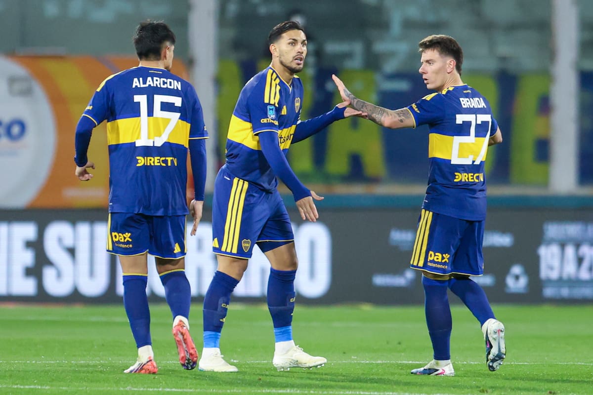 Leandro Paredes fue suplente en Córdoba, entró en la segunda mitad de Instituto vs. Boca, jugó 16 minutos y se lesionó; puede perderse los dos partidos de la semifinal de Copa Sudamericana frente a Vasco da Gama.