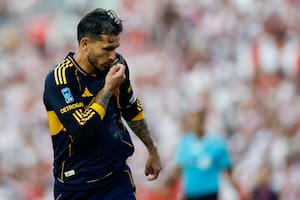 Leandro Paredes marcó el único gol del superclásico