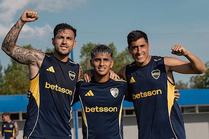 Leandro Paredes, Milton Delgado y Miguel Merentiel son parte de los innamovibles de Boca en la temporada oficial