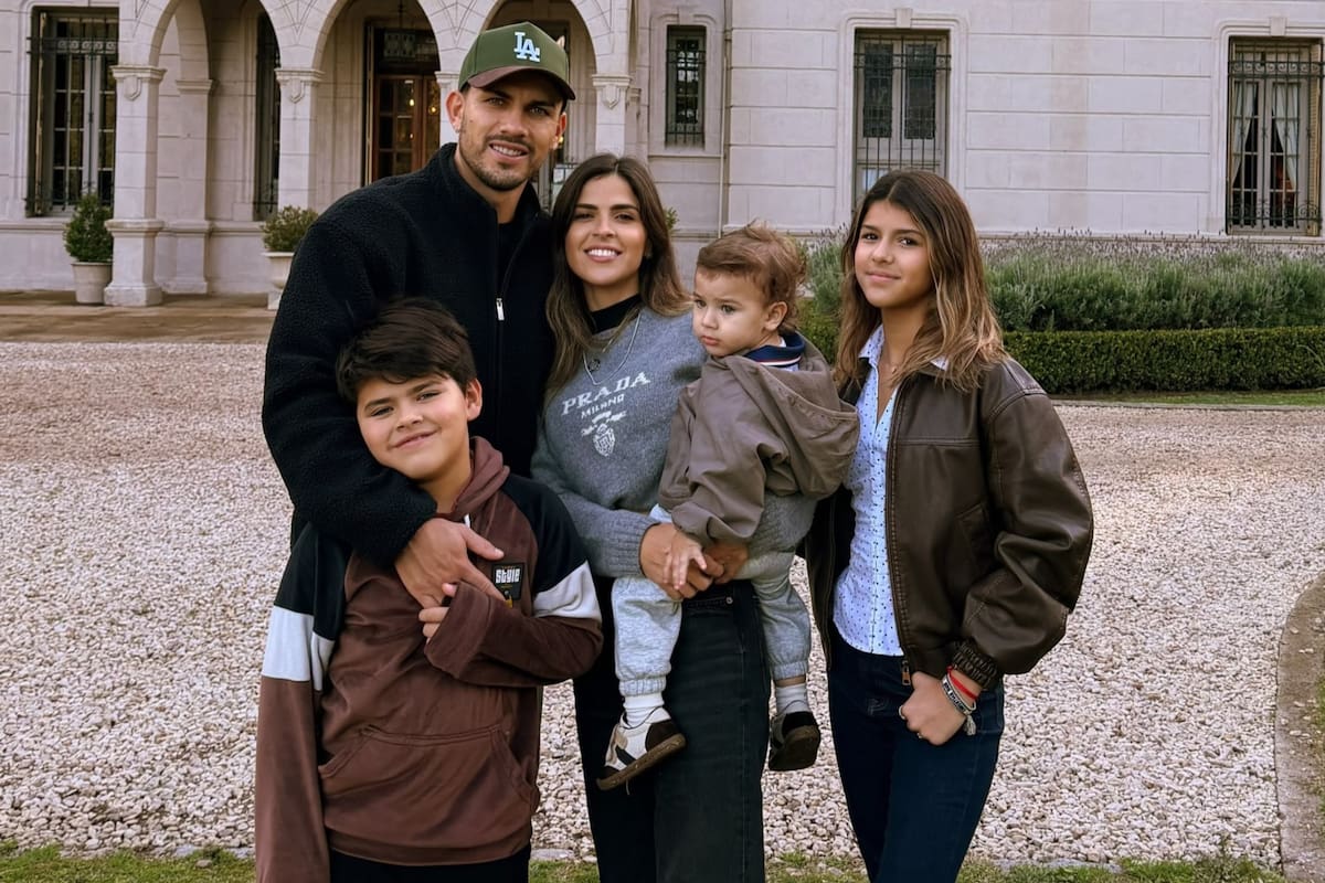 Leandro Paredes pasó un día en familia