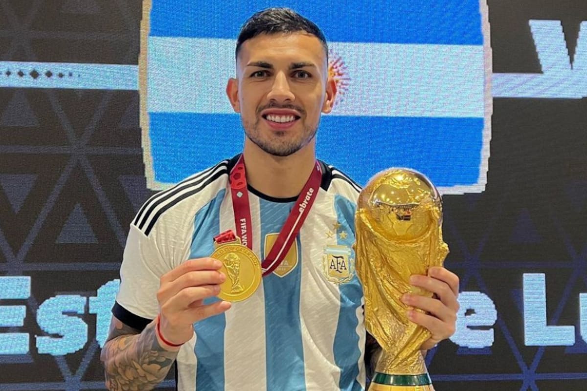 Leandro Paredes, referente clave de "La Scaloneta" (Foto: Instagram @leoparedes20)