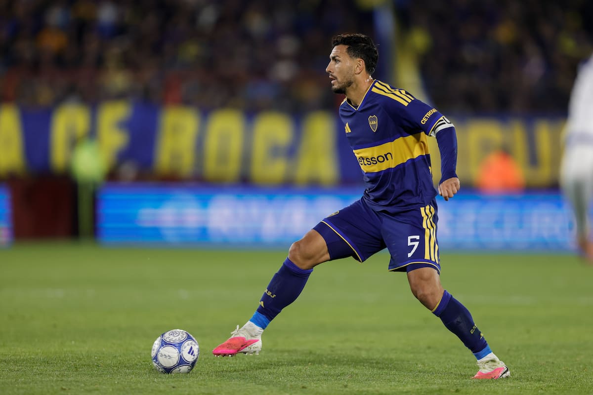 Leandro Paredes, una de las figuras de Boca para la serie contra Recoleta de Paraguay