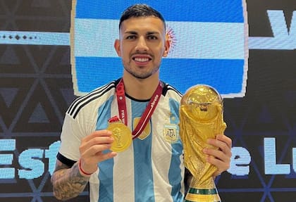 Leandro Paredes, uno de los referentes de la selección argentina
