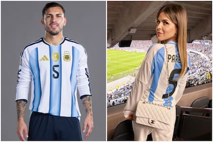 Leandro Paredes y Camila Galante
