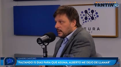 Leandro Santoro habló sobre su distanciamiento con Alberto Fernández en 2019