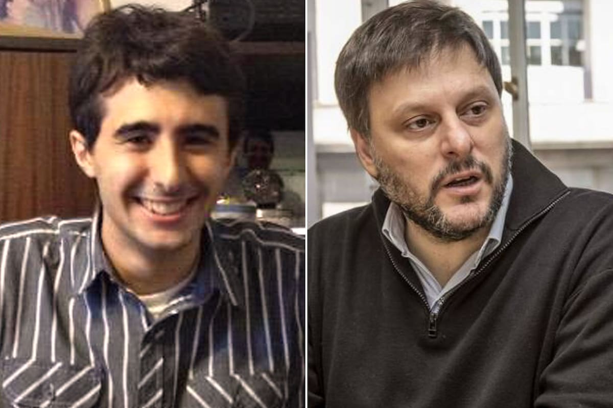 Leandro Santoro (hermano de Yamil Santoro) y Leandro Santoro