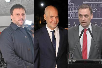 Leandro Santoro, Horacio Rodriguez Larreta y Manuel Adorni podrían ser los competidores en las elecciones porteñas