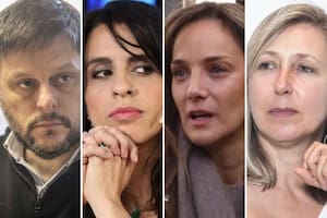 Leandro Santoro, Victoria Donda, Malena Galmarini y Myriam Bregman