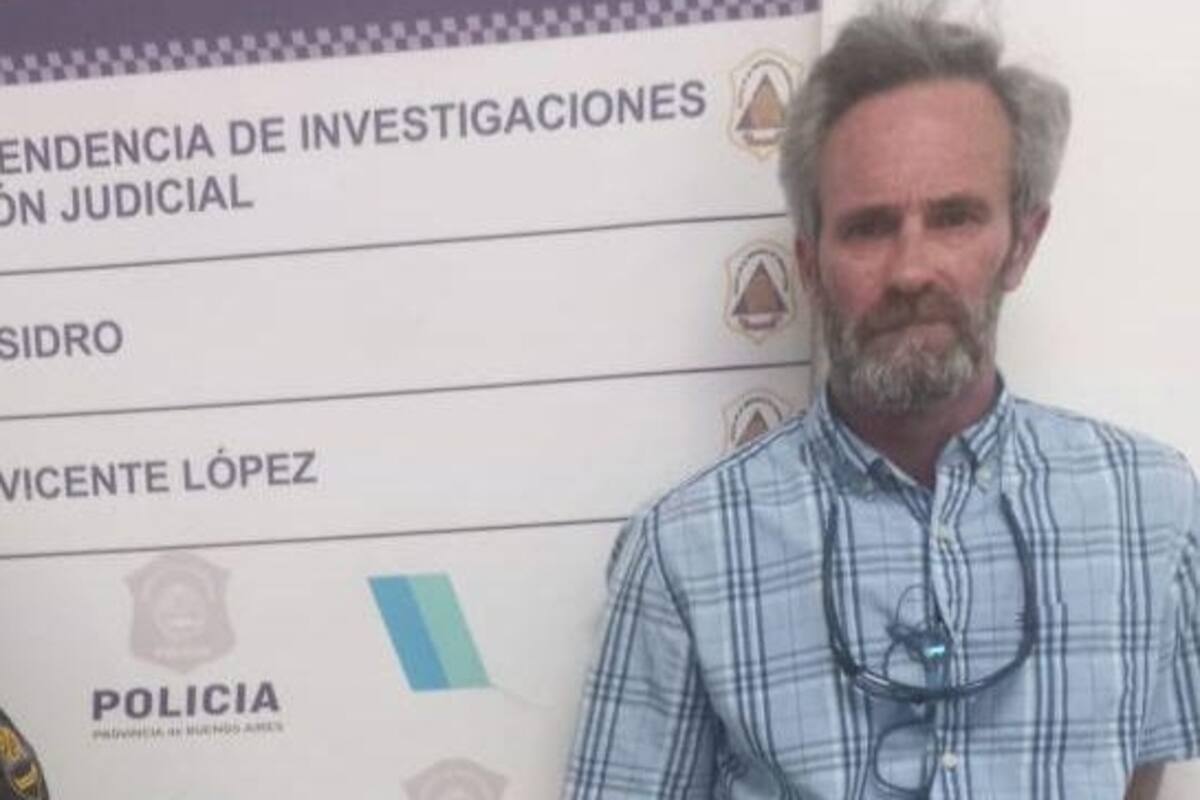 Leandro Tulia, (Caroso) entrenador de vela denunciado por abuso sexual por parte la medallista olímpica, Eugenia Bosco, detenido por la policía bonaerense.