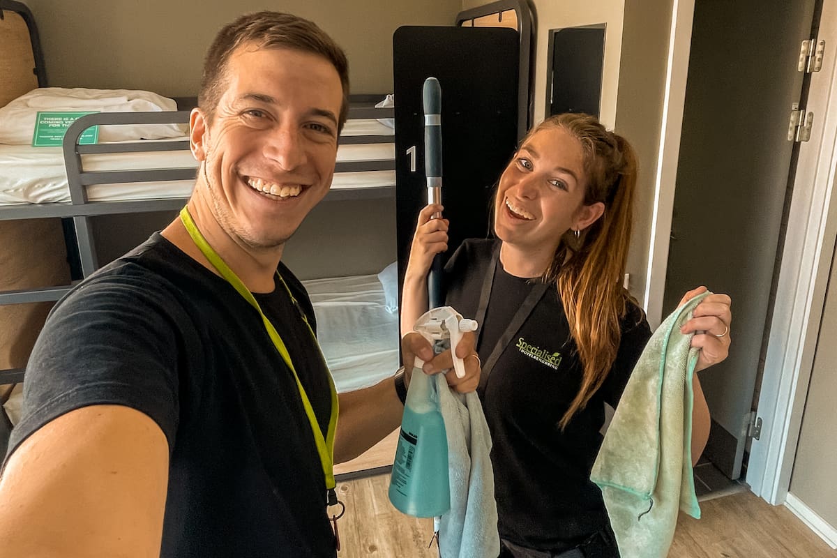 Leandro y Ailén son argentinos y cumplieron el sueño de recorrer el mundo
Foto: Gentileza @sinturbulencias